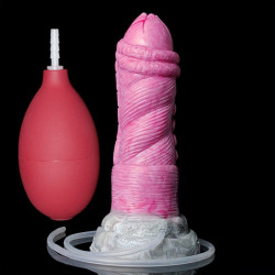 PINKALIEN Gode éjaculateur monster Plost 18 x 5.5cm